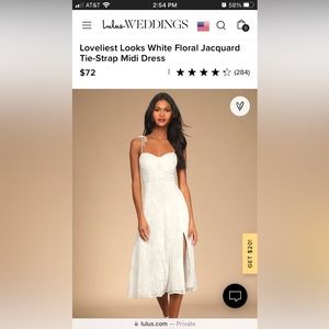 Lulus dress in size Medium